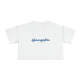 Load image into Gallery viewer, BLUE GL RETRO WOMEN'S CROP
