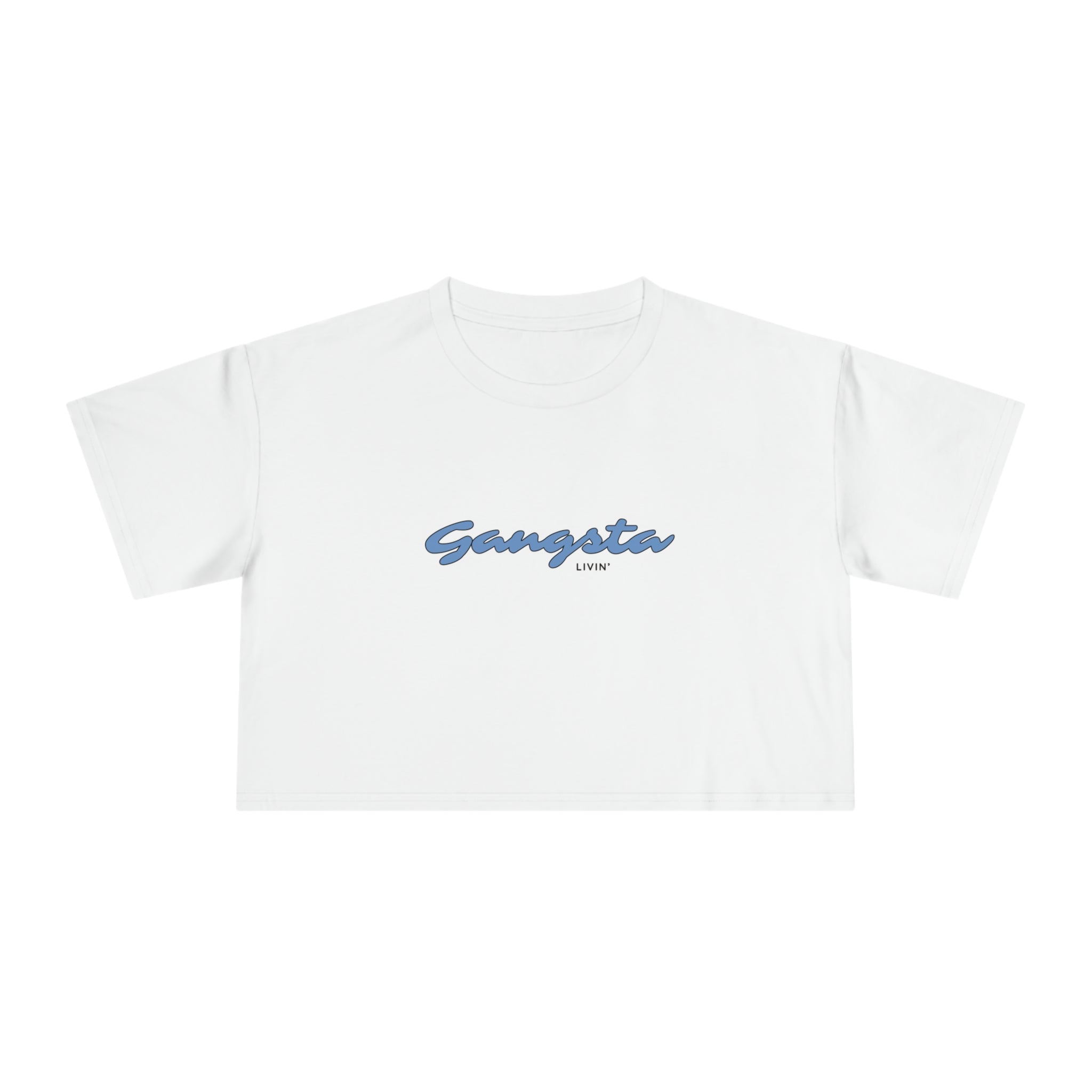 BLUE GL RETRO WOMEN'S CROP