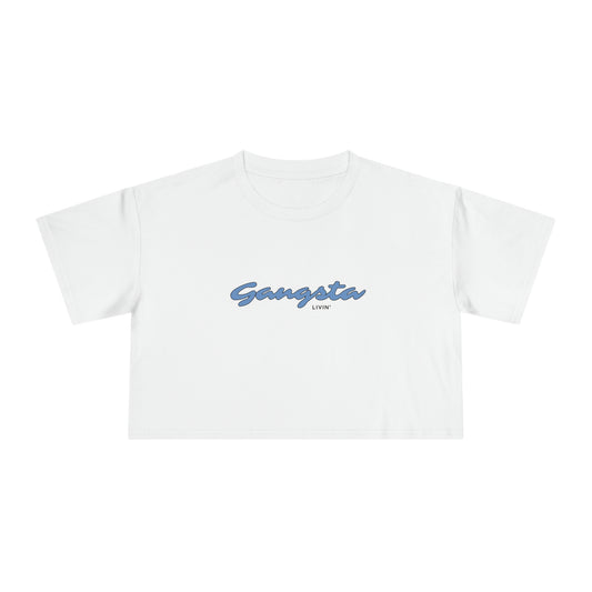 BLUE GL RETRO WOMEN'S CROP