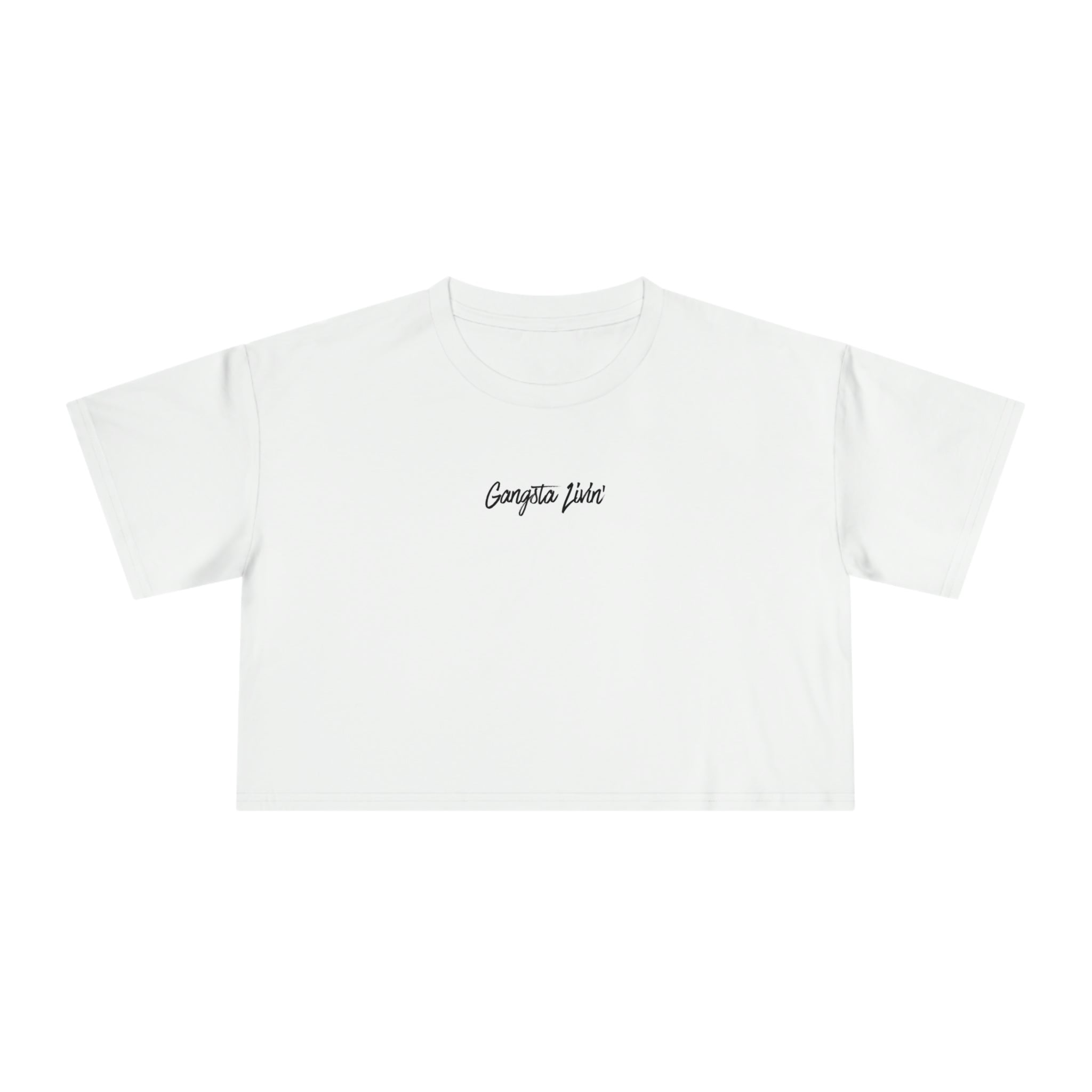 GANGSTA LIVIN' WOMEN'S CROP