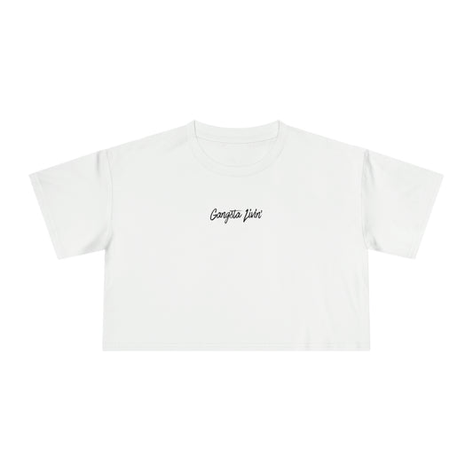 GANGSTA LIVIN' WOMEN'S CROP